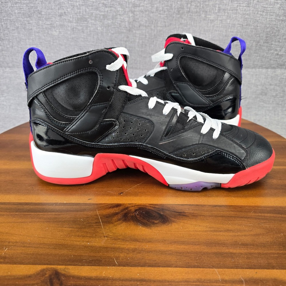 Jordan Jumpman Two Trey Mens Black University Red White DO1925-001 Size 12 - Picture 7 of 14